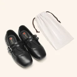 Girls’ Memory Foam Dress Flats with Arch Support