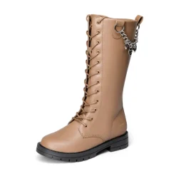 Girls Non-Slip Knee High Riding Boots