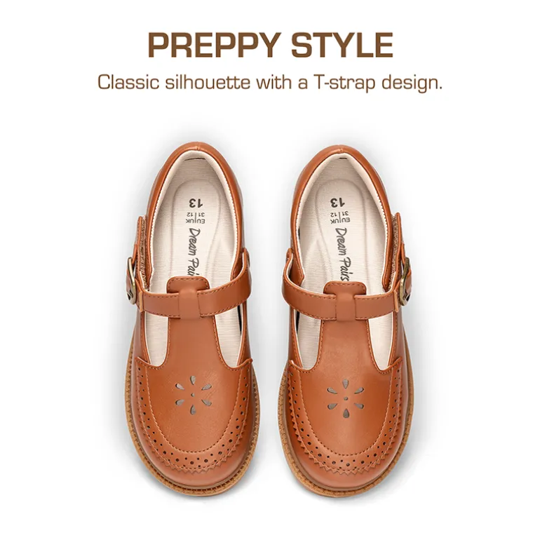 Girls’ Non-Slip T-Strap Mary Janes