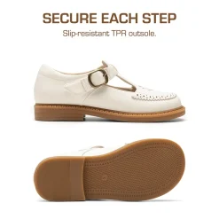 Girls’ Non-Slip T-Strap Mary Janes