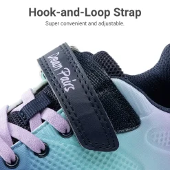 Girls’ Running Shoes with Hook-and-Loop Closure