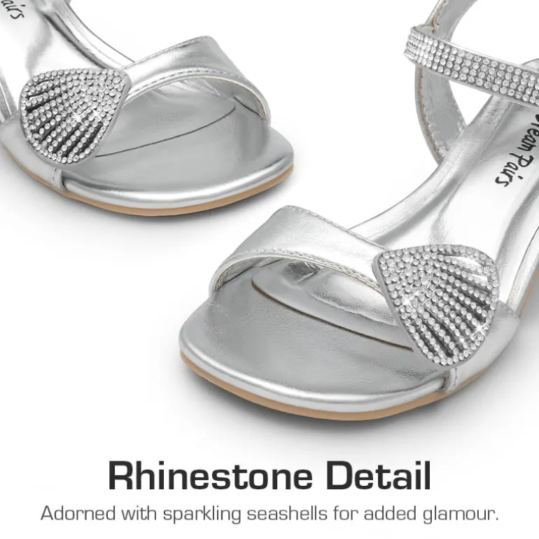 Girls Sandals Ankle Strap