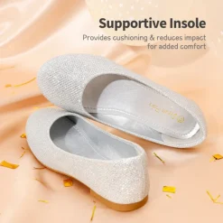 Girl's Slip on Ballerina Flats