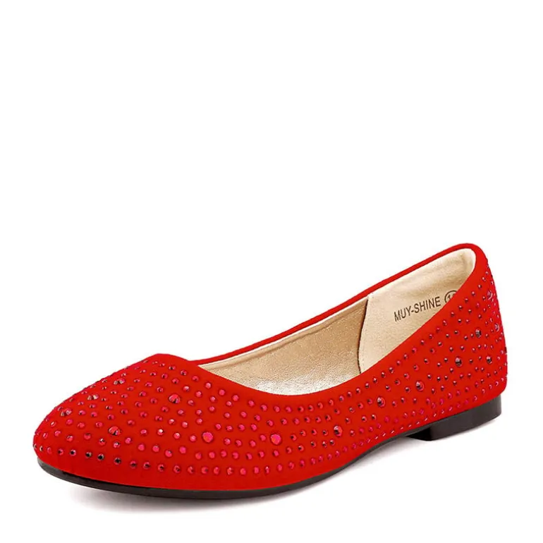 Girl's Slip-On Party Ballerina Flats