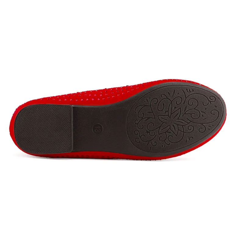 Girl's Slip-On Party Ballerina Flats