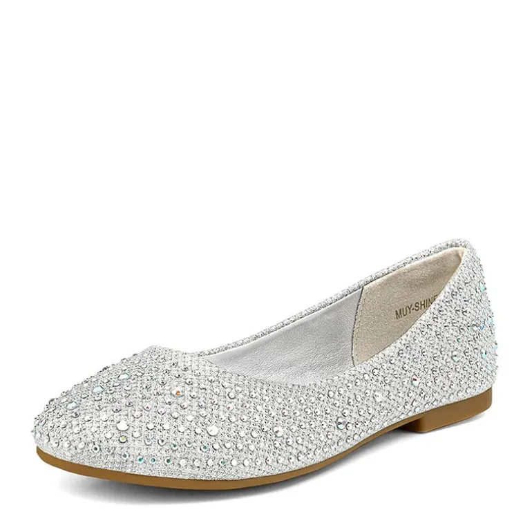 Girl's Slip-On Party Ballerina Flats