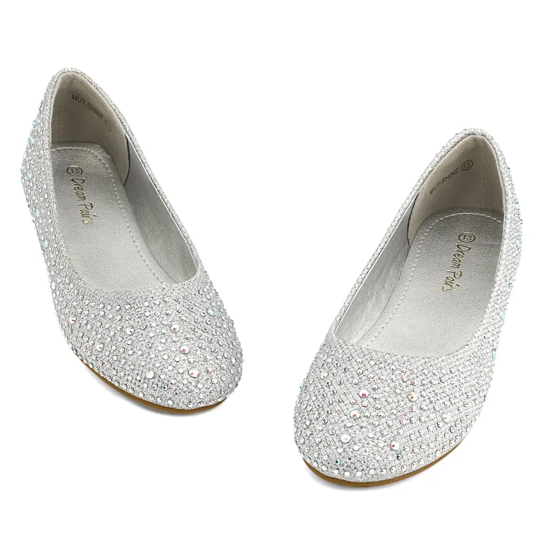 Girl's Slip-On Party Ballerina Flats