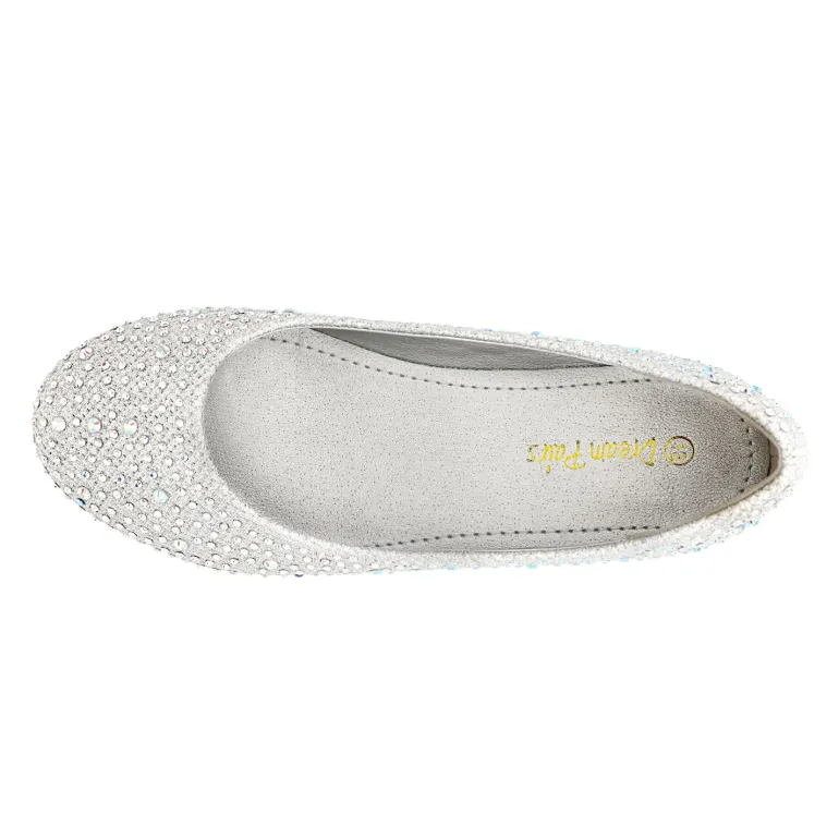 Girl's Slip-On Party Ballerina Flats