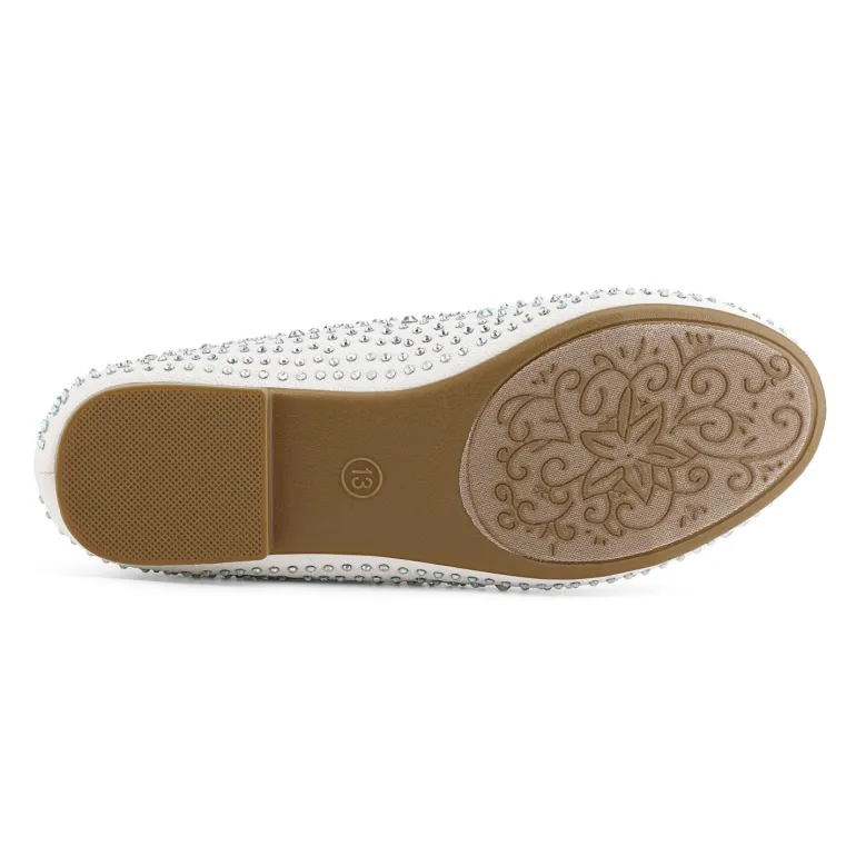Girl's Slip-On Party Ballerina Flats