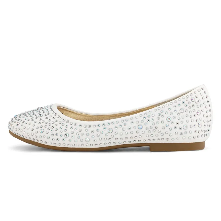 Girl's Slip-On Party Ballerina Flats
