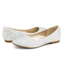 Girl's Slip-On Party Ballerina Flats