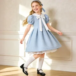 Girls’ Square Toe Heels