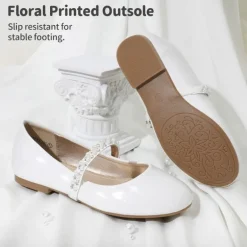 Girl's Strap Mary Jane Ballerina Flats