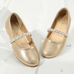 Girl's Strap Mary Jane Ballerina Flats