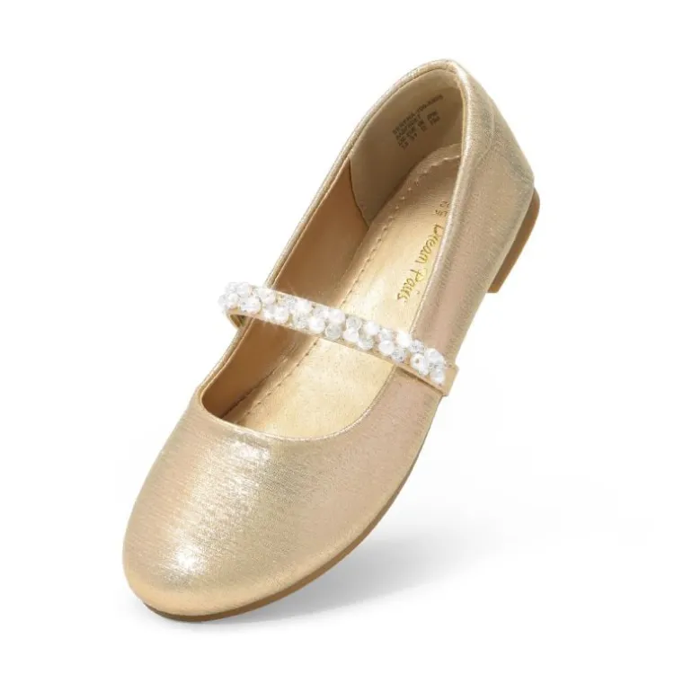 Girl's Strap Mary Jane Ballerina Flats
