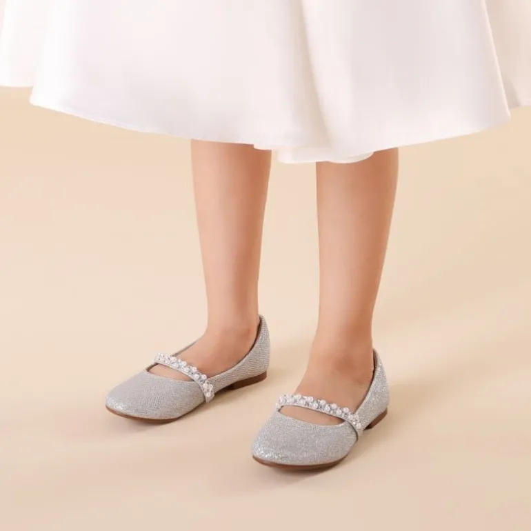 Girl's Strap Mary Jane Ballerina Flats
