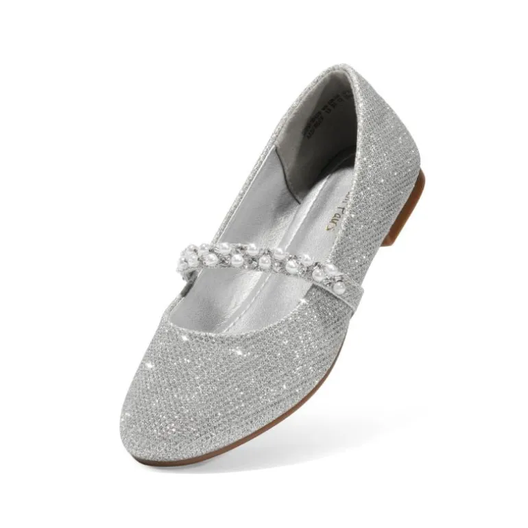 Girl's Strap Mary Jane Ballerina Flats