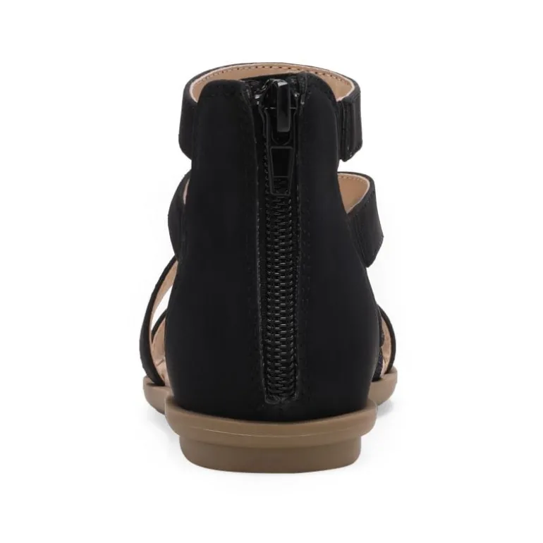 Girls Strappy Gladiator Flat Sandals