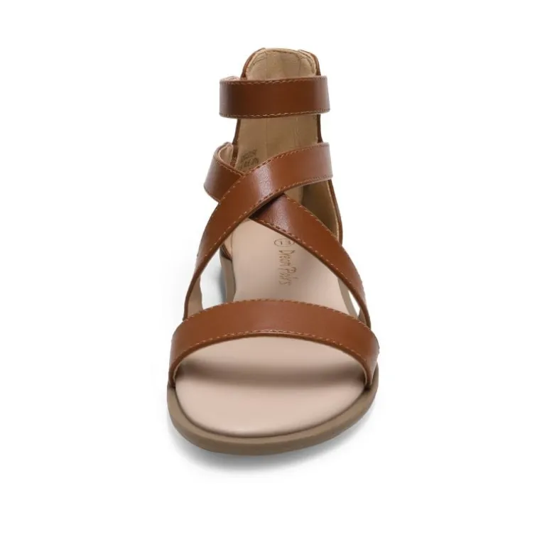 Girls Strappy Gladiator Flat Sandals