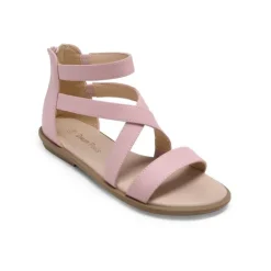 Girls Strappy Gladiator Flat Sandals