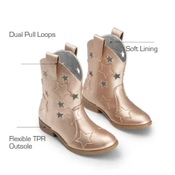 Girls' Stylish Western Cowgirl Boots
