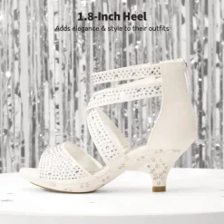 Girls Toddler Rhinestones Sandals