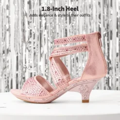Girls Toddler Rhinestones Sandals