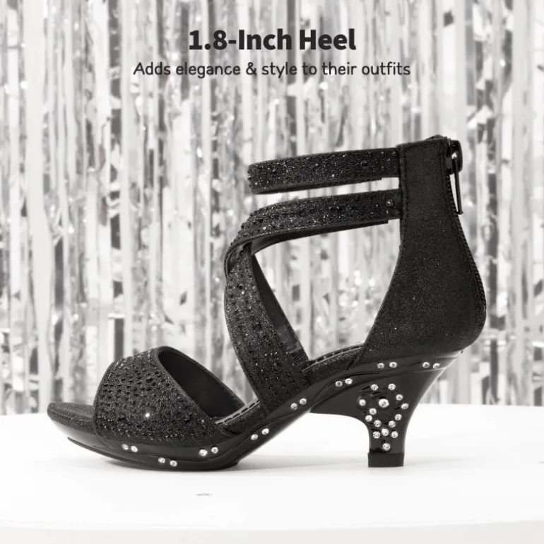 Girls Toddler Rhinestones Sandals