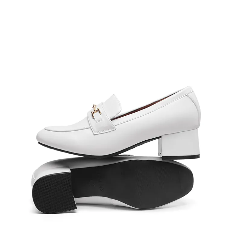 Horse Bit Detail Chunky Loafers