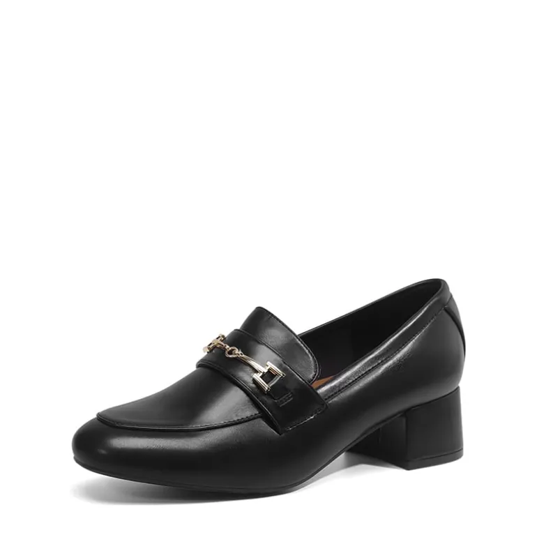 Horse Bit Detail Chunky Loafers