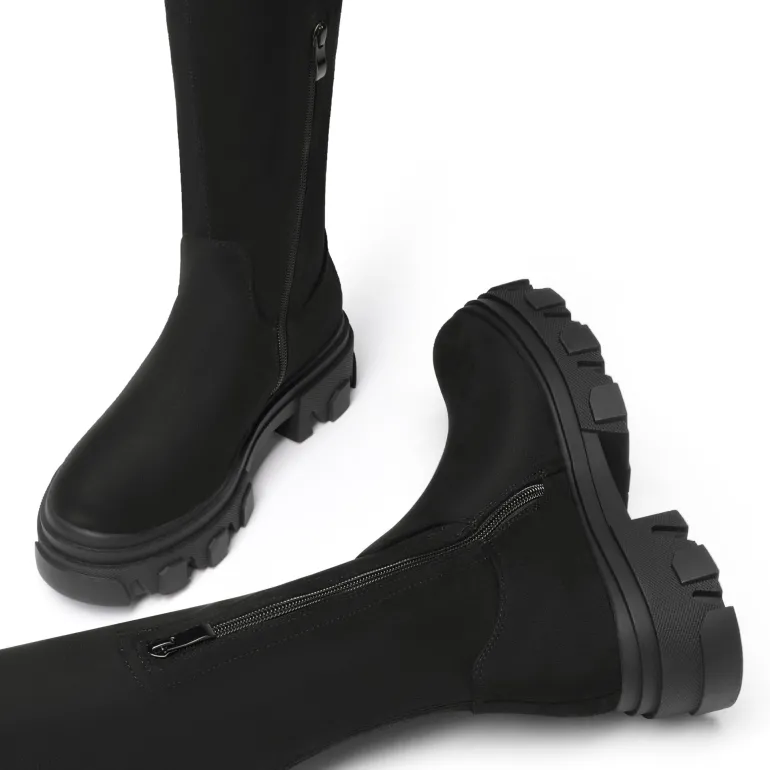Ikon Stretchy Over The Knee Boots