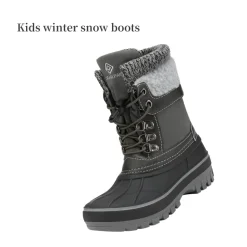 Insulated Snow Kids Waterproof Boots