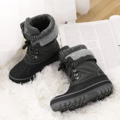 Insulated Snow Kids Waterproof Boots