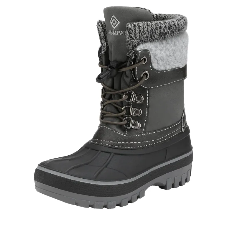 Insulated Snow Kids Waterproof Boots