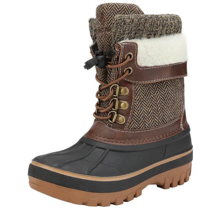 Insulated Snow Kids Waterproof Boots
