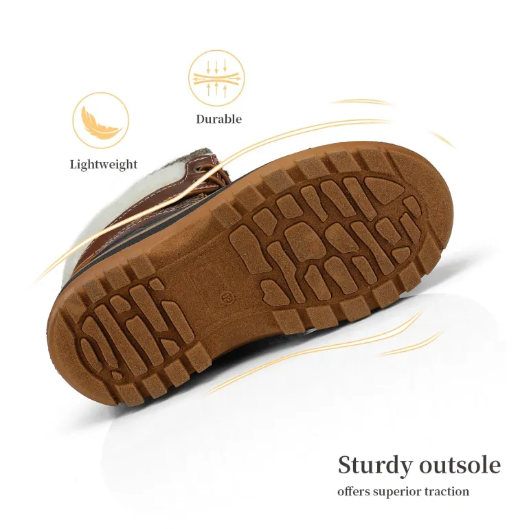 Insulated Snow Kids Waterproof Boots
