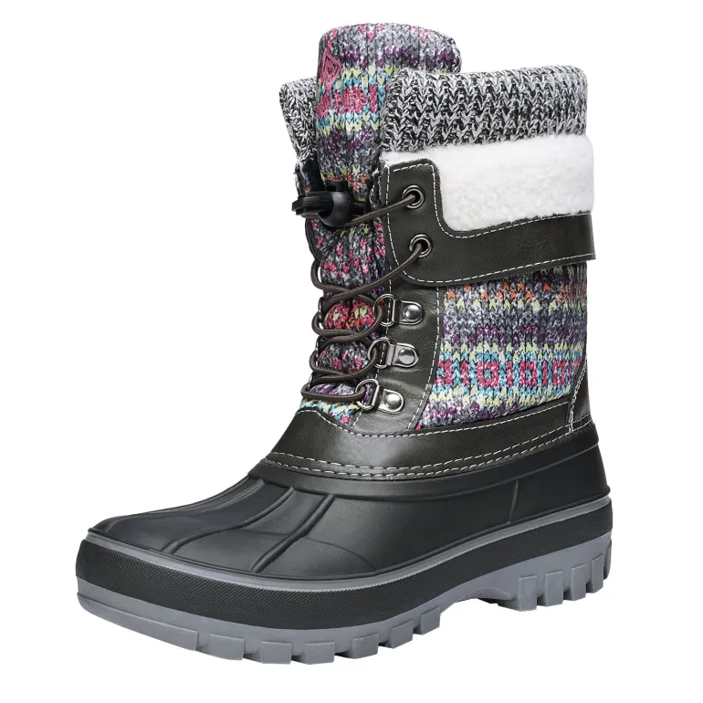 Insulated Snow Kids Waterproof Boots