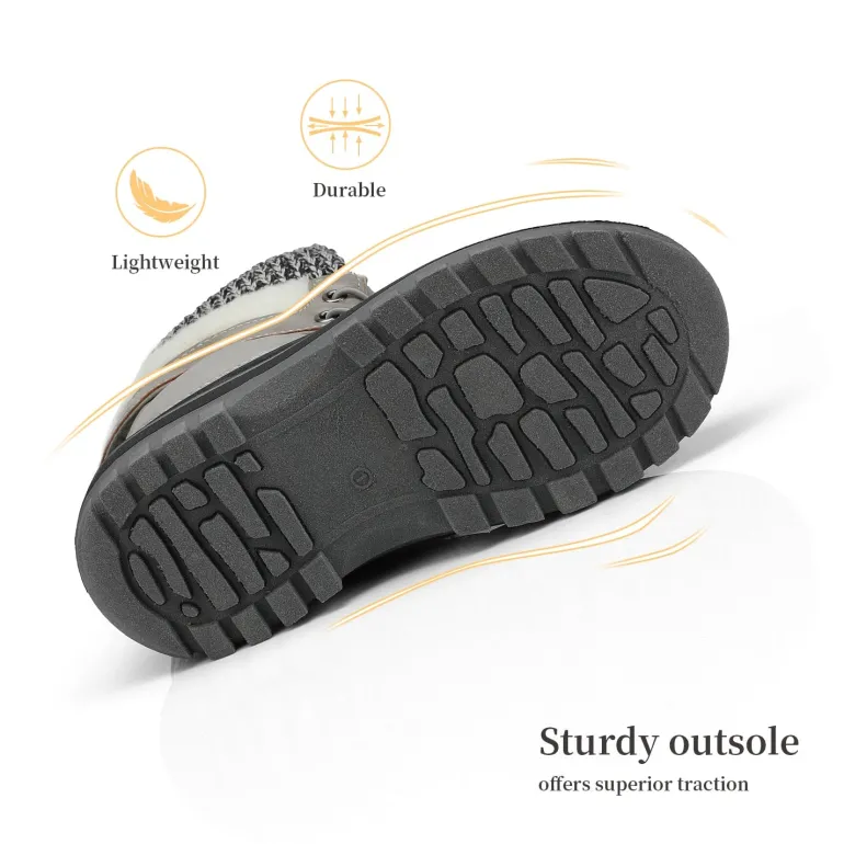 Insulated Snow Kids Waterproof Boots