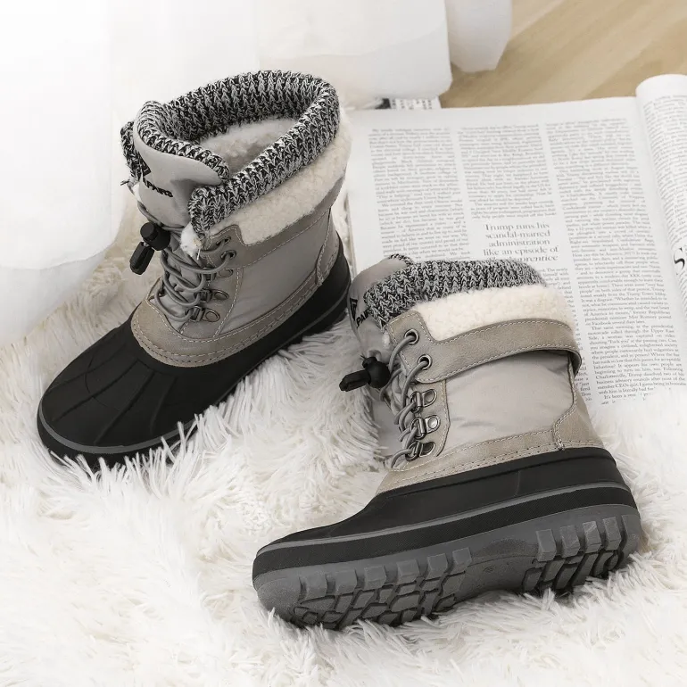 Insulated Snow Kids Waterproof Boots