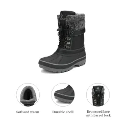 Insulated Snow Kids Waterproof Boots