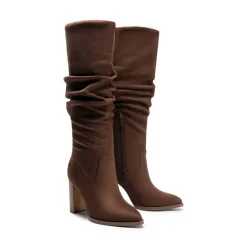 [Jocelyn] Women’s Slouchy Pointed-Toe Knee-High Boots