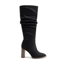 [Jocelyn] Women’s Slouchy Pointed-Toe Knee-High Boots