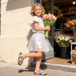 Kids’ Adjustable Buckle Slide Sandals