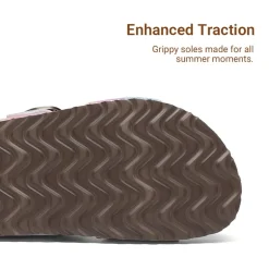 Kids’ Adjustable Buckle Slide Sandals