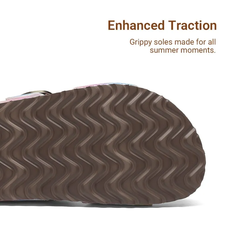 Kids’ Adjustable Buckle Slide Sandals