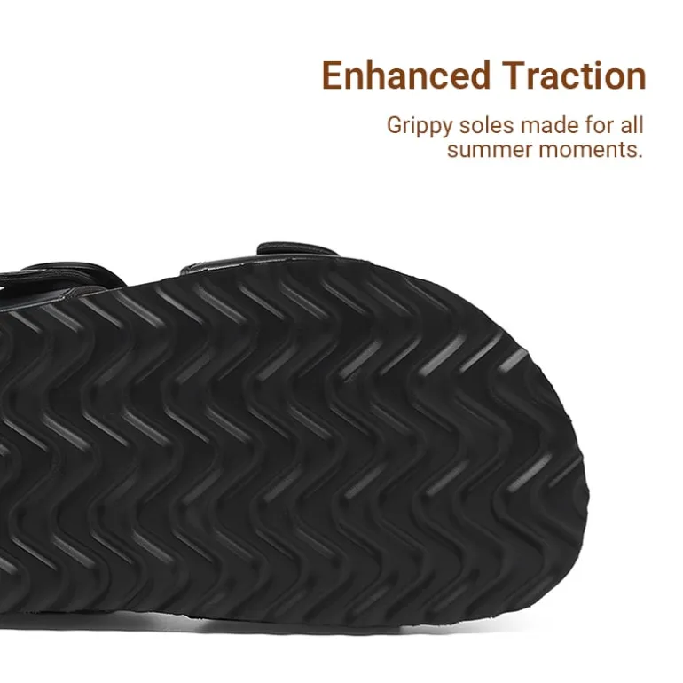 Kids’ Adjustable Buckle Slide Sandals
