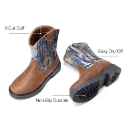 Kids’ American Flag Western Boots