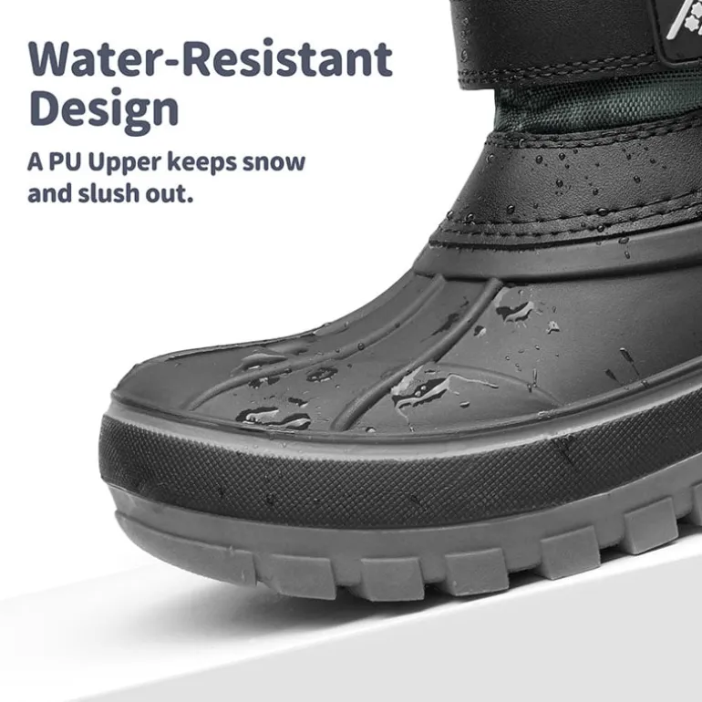 Kids Ankle Waterproof Snow Boots