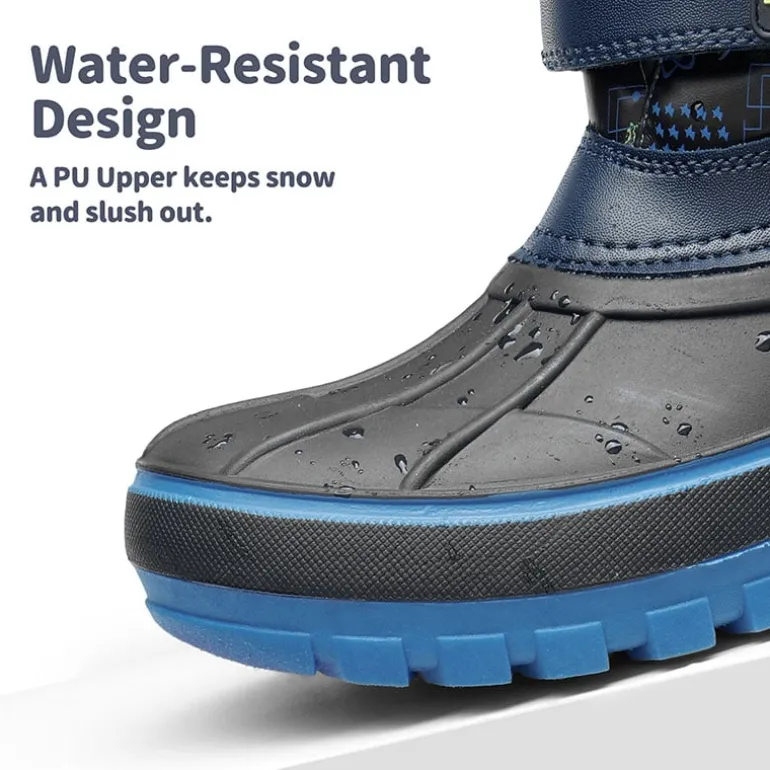 Kids Ankle Waterproof Snow Boots