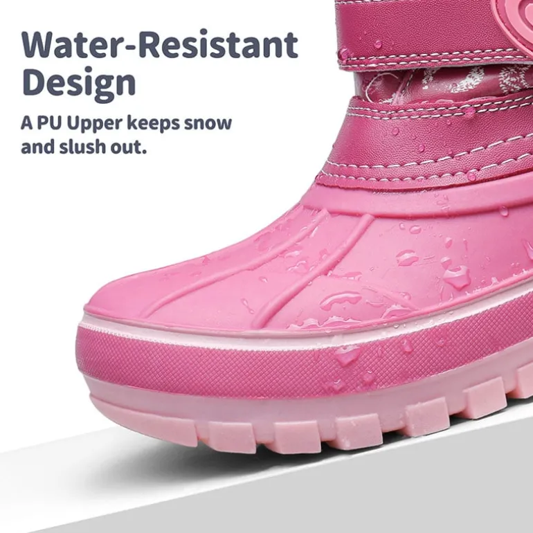 Kids Ankle Waterproof Snow Boots